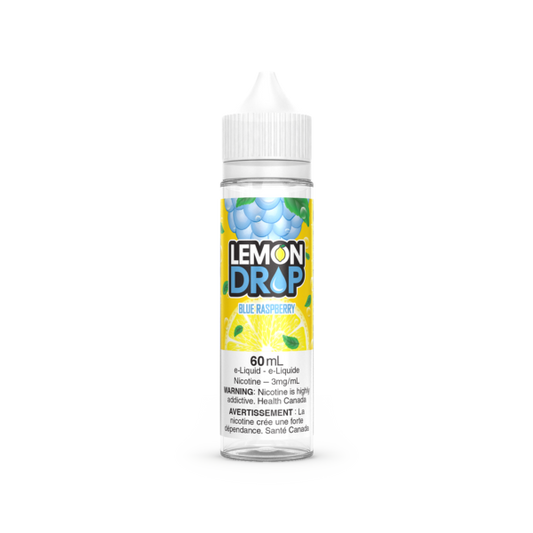 Lemon Drop Salt Nic Blue Raspberry E-Liquid 60mL 20 mg