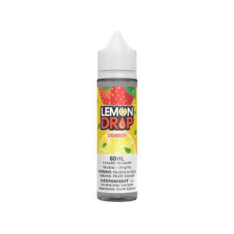 Lemon Drop Salt Nic Strawberry E-Liquid 60mL 20 mg