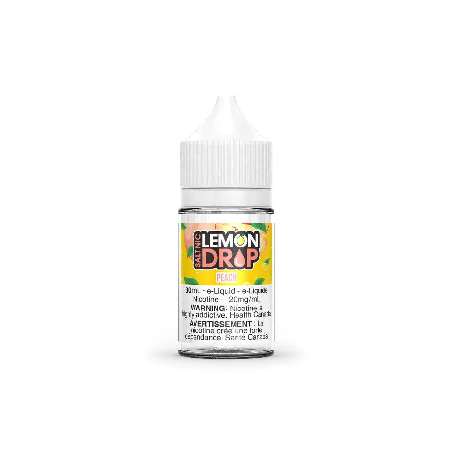 Lemon Drop Salt Peach E-Liquid 30mL 20 mg