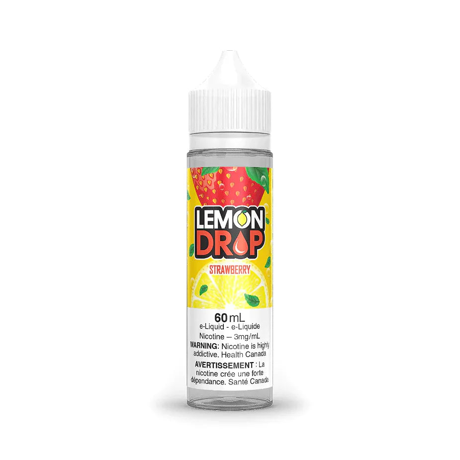 Lemon Drop Strawberry E-Liquid 60mL Nic Free