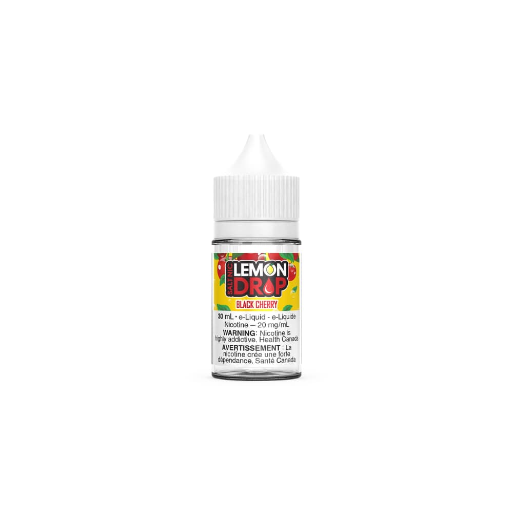 Lemon Drop Ice Salt Nic Black Cherry E-Liquid 30mL 12mg