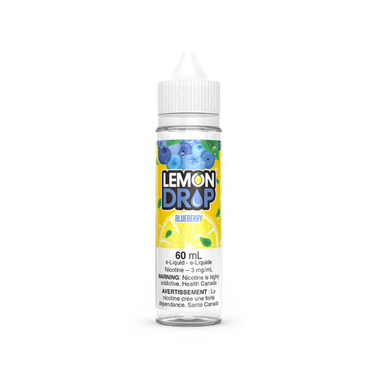 Lemon Drop Vape Juice Freebase 60mL - Blueberry
