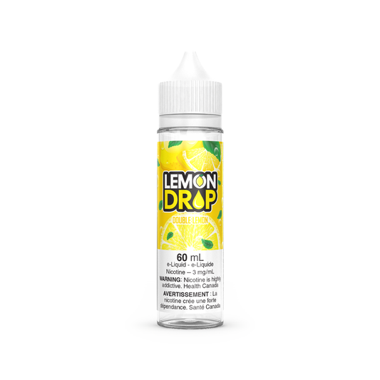 Lemon Drop Vape Juice Freebase 60mL - Double Lemon