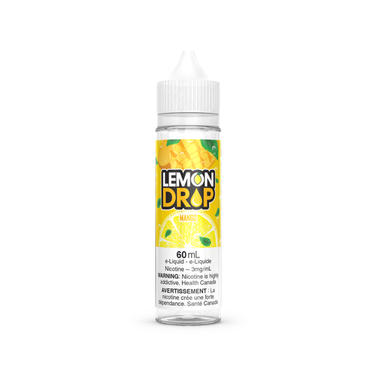 Lemon Drop Vape Juice Freebase 60mL - Mango
