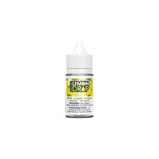 Lemon Drop Ice Salt Nic Green Apple E-Liquid 30mL 20mg