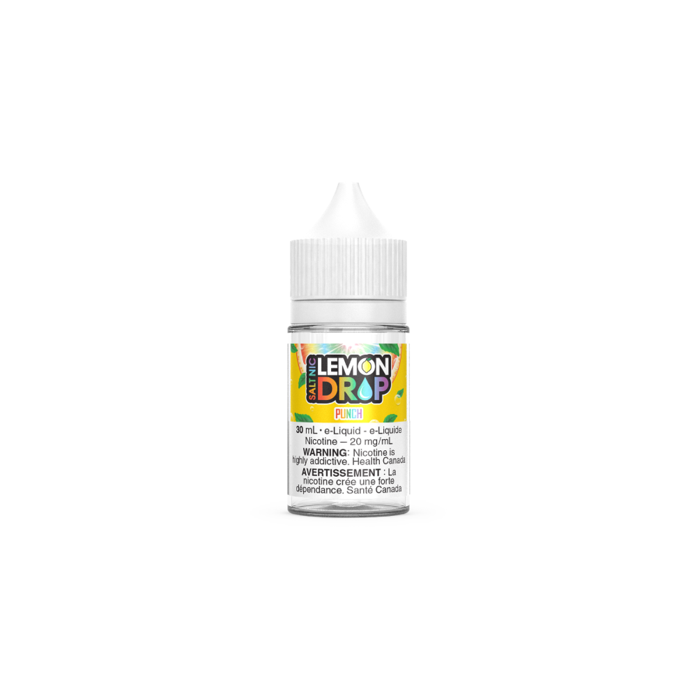 Lemon Drop Vape Juice Salt 30mL - Rainbow Punch