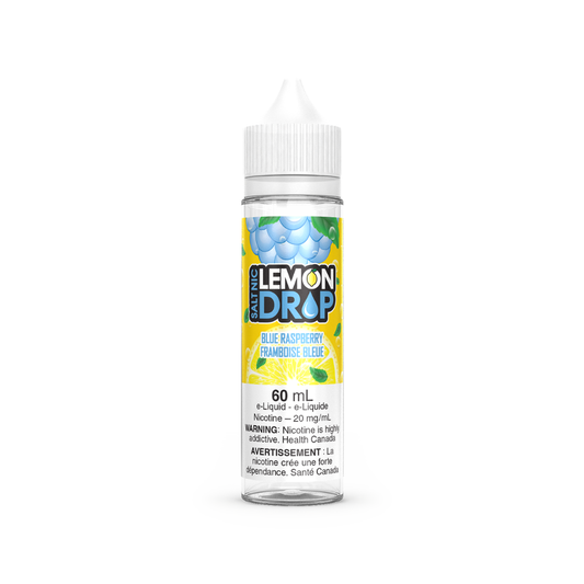 Lemon Drop Vape Juice Salt 60mL - Blue Raspberry