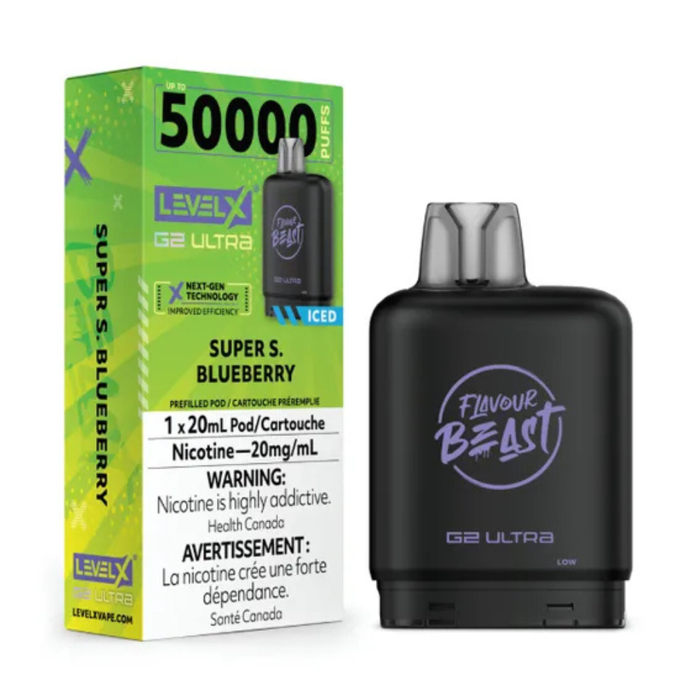 Flavour Beast Level X G2 Ultra - Super S. Blueberry