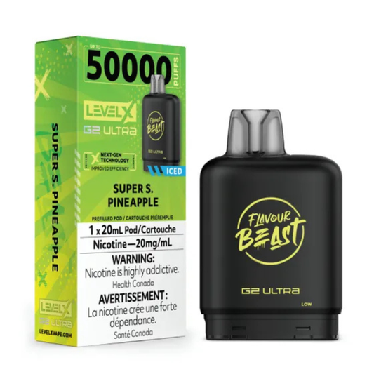 Flavour Beast Level X G2 Ultra - Super Sour Pineapple Iced