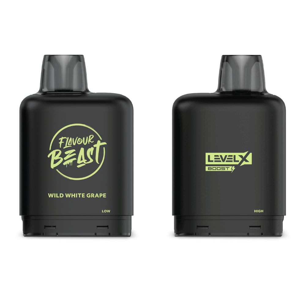 Level X Boost Flavour Beast 20mL Wild White Grape 25000 Puffs 20mg