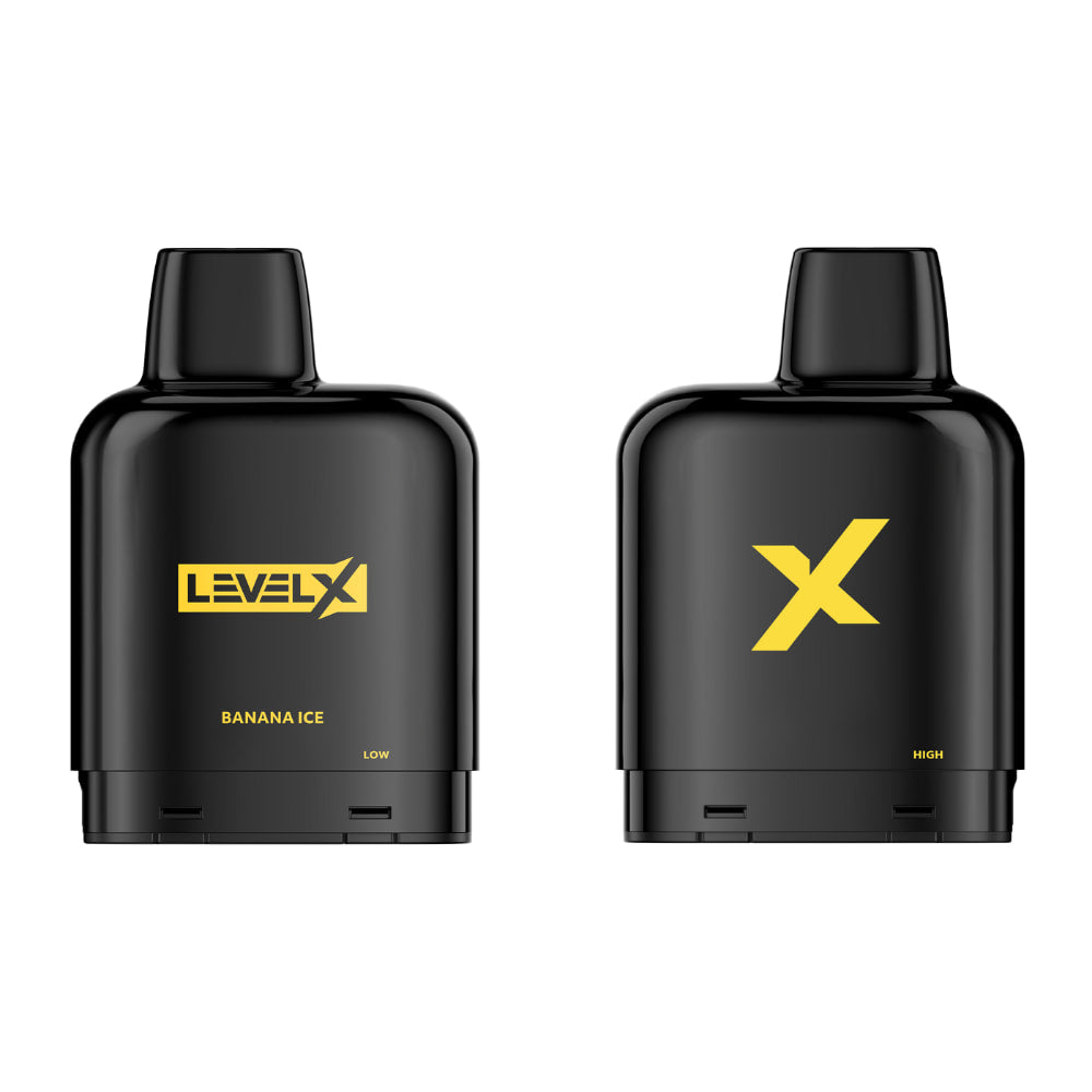 Level X Essential Series 14mL Banana Ice 7000 Puffs 20mg