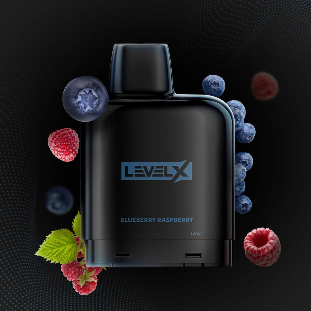 Level X Essential Series 14mL Blueberry Raspberry 7000 Puffs 20mg