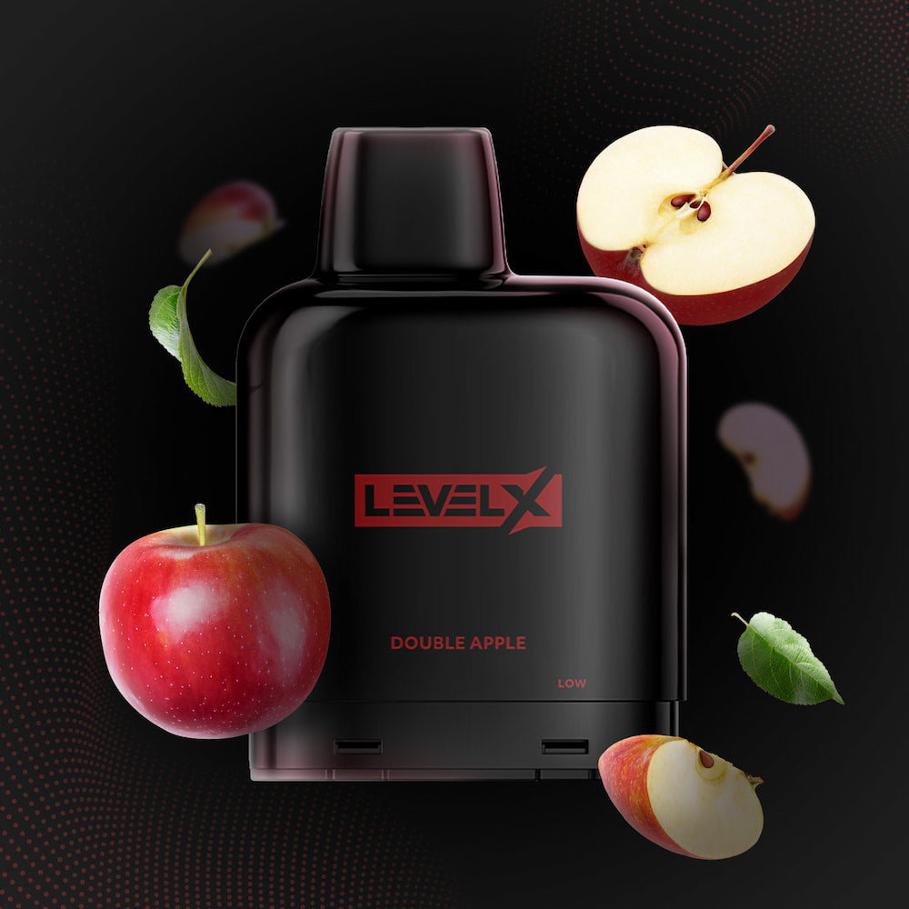 Level X Essential Series 14mL Double Apple 7000 Puffs 20mg