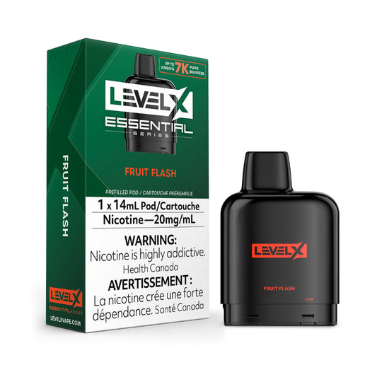 Level X Essential Series 14mL Fruit Flash 7000 Puffs 20mg