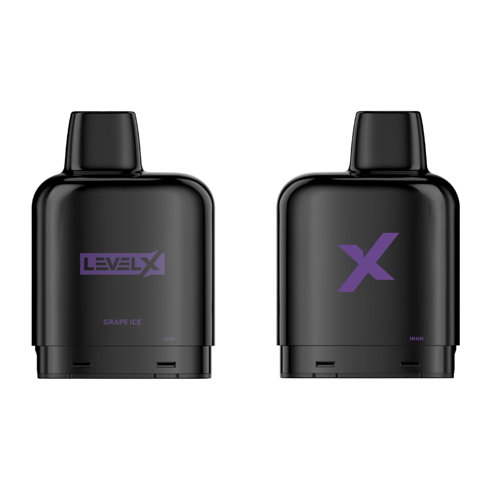 Level X Essential Series 14mL Grape Ice 7000 Puffs 20mg