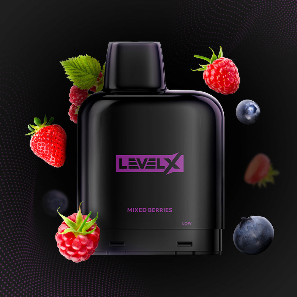 Level X Essential Series 14mL Mixed Berries 7000 Puffs 20mg