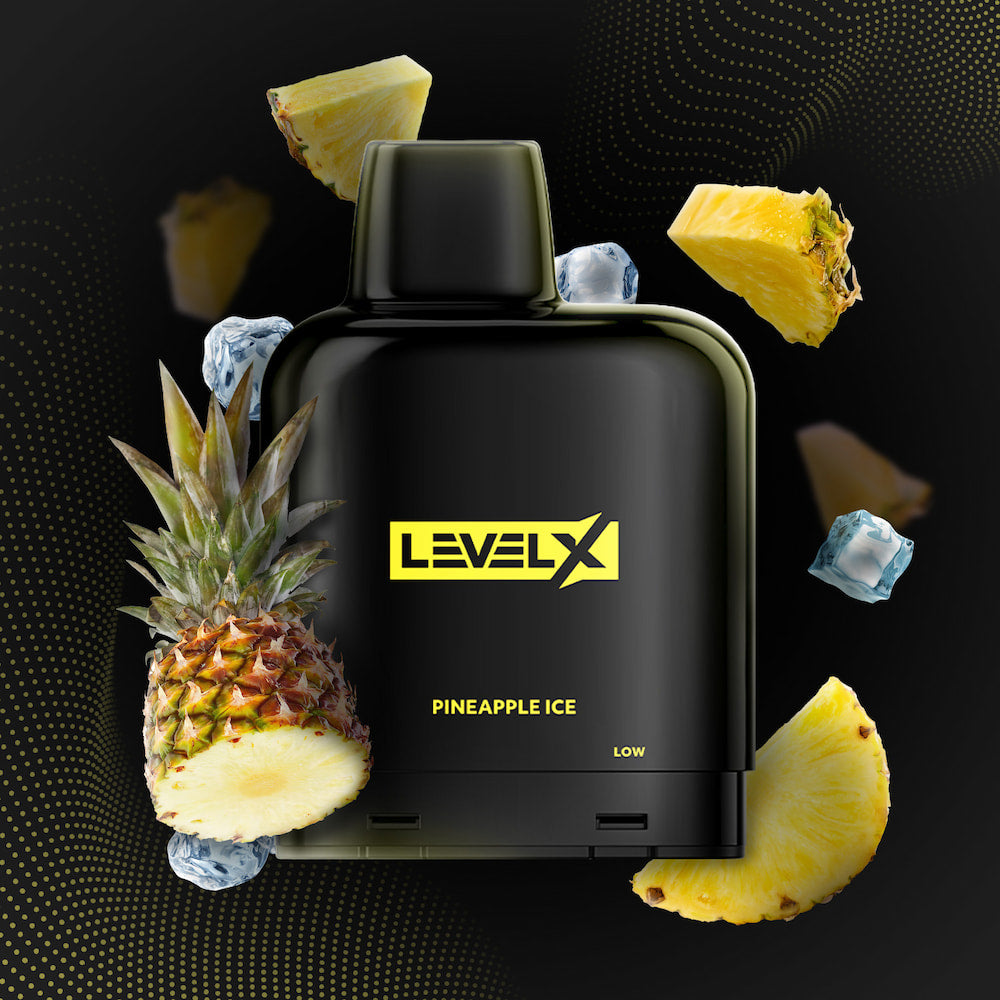 Level X Essential Series 14mL Pineapple Ice 7000 Puffs 20mg