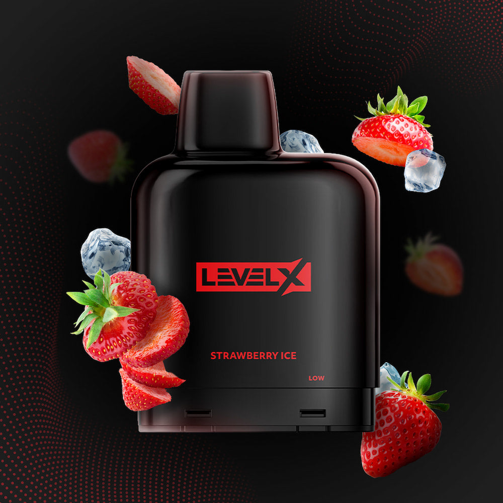 Level X Essential Series 14mL Strawberry Ice 7000 Puffs 20mg