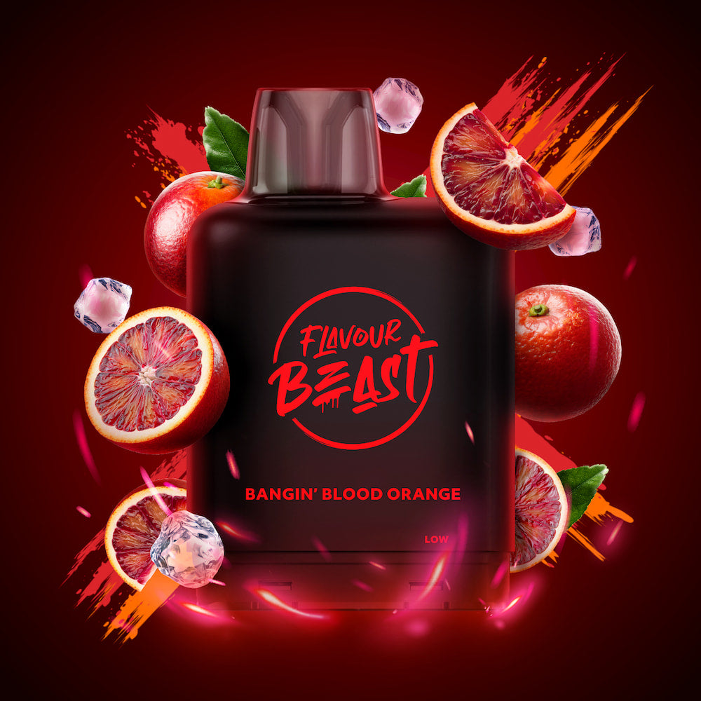 Level X Flavour Beast Boost 20mL Bangin' Blood Orange 15000 Puffs 20mg