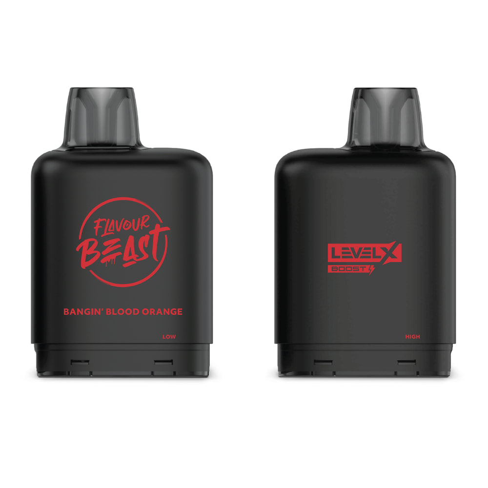 Level X Flavour Beast Boost 20mL Bangin' Blood Orange 15000 Puffs 20mg