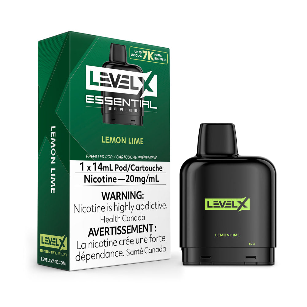 Level X Flavour Beast Essential Series 14mL Lemon Lime 7000 Puffs 20mg