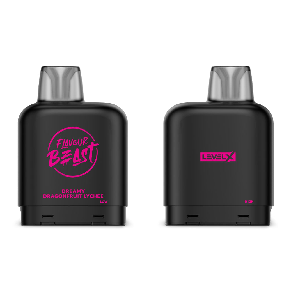 Level X Flavour Beast Iced Pod 14mL Dreamy Dragonfruit Lychee 7000 Puffs 20mg