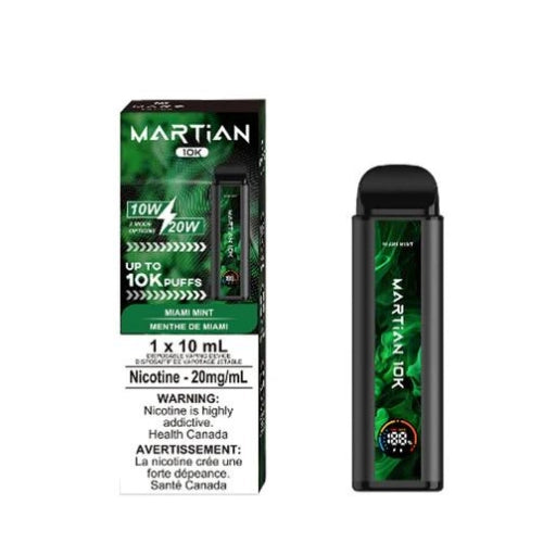 Martian 10K Miami Mint 10 mL 20mg