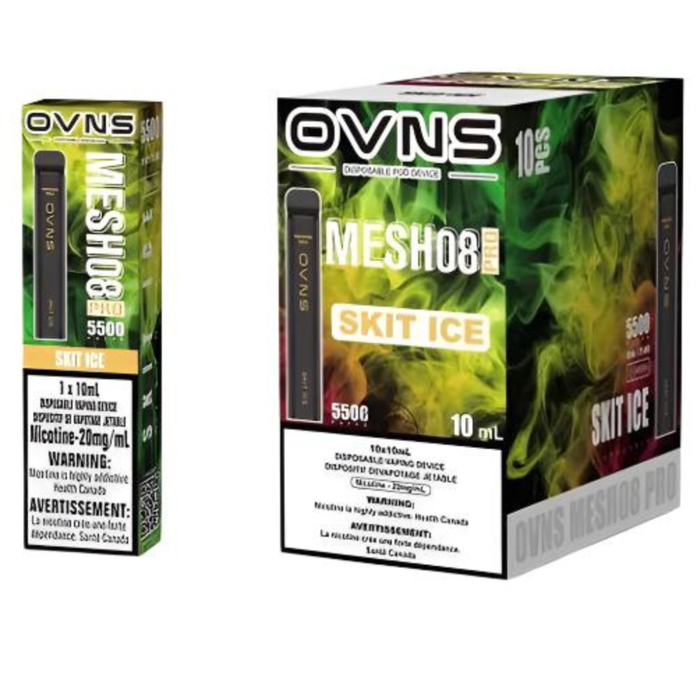 OVNS MESH08 PRO Skit Ice 10mL 20mg 5500 Puffs