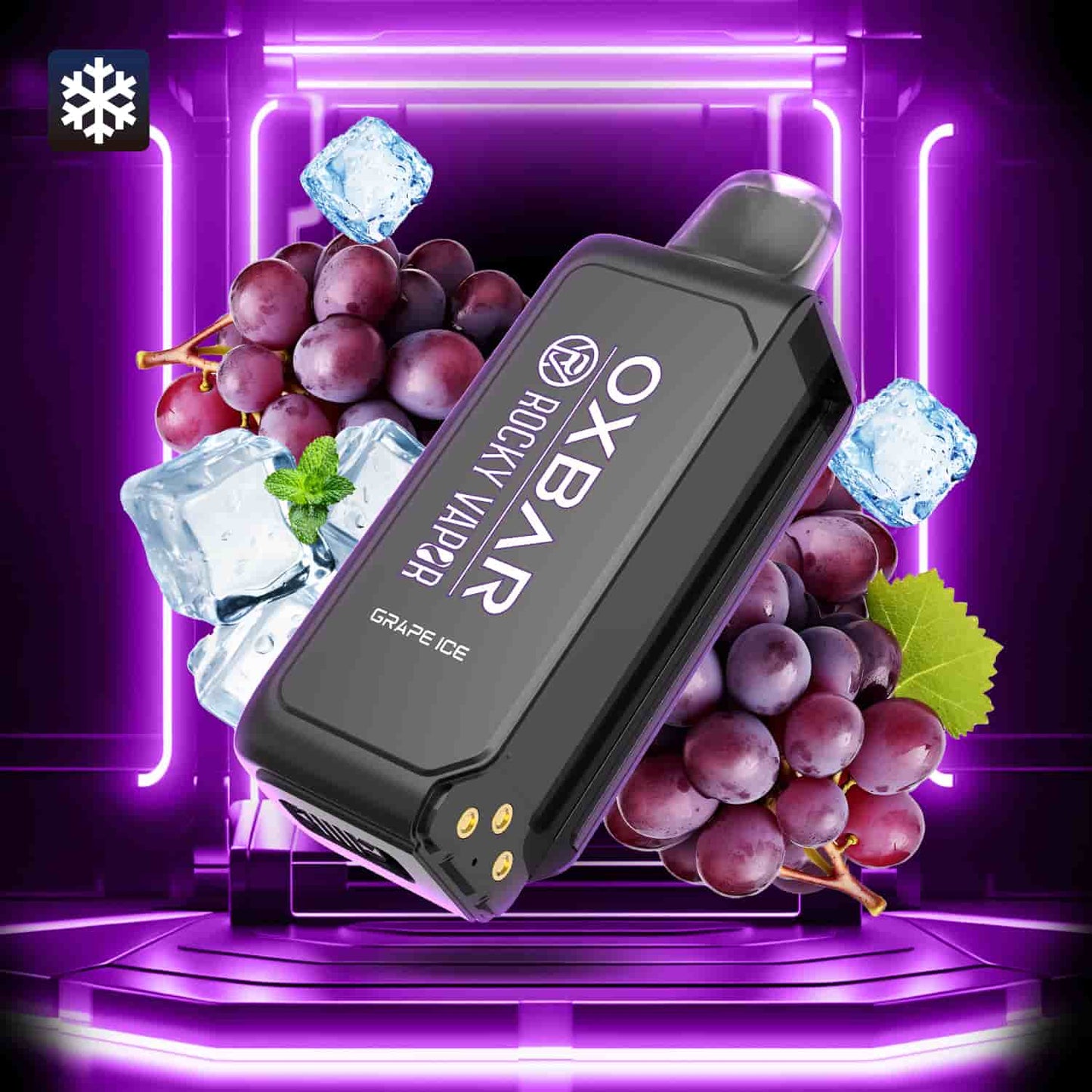 OXBAR Rocky Vapor SVOPP  Grape ice 16000 Puff Pods