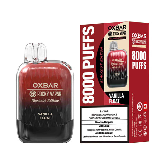 Rocky Vapor Oxbar G8000 Vanilla Classic Disposable 8000 Puffs 20mg