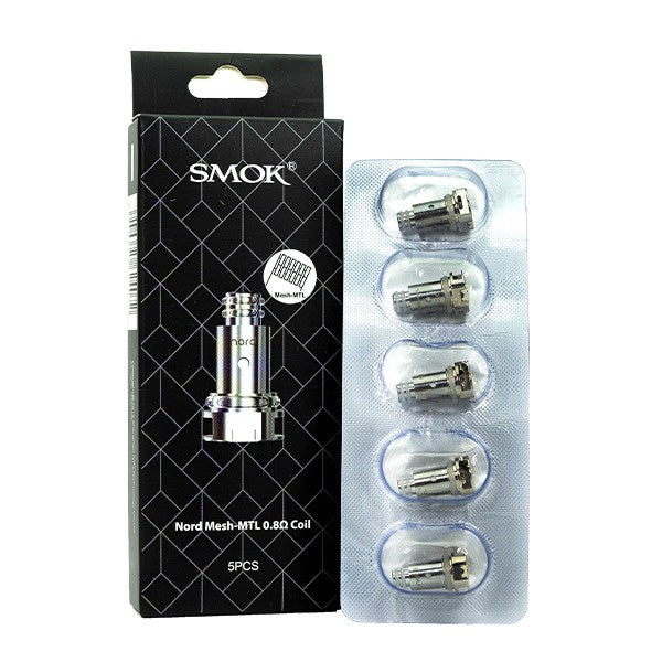 SMOK Nord Mesh-MTL Replacement Coils 0.8Ω (5 Pack)