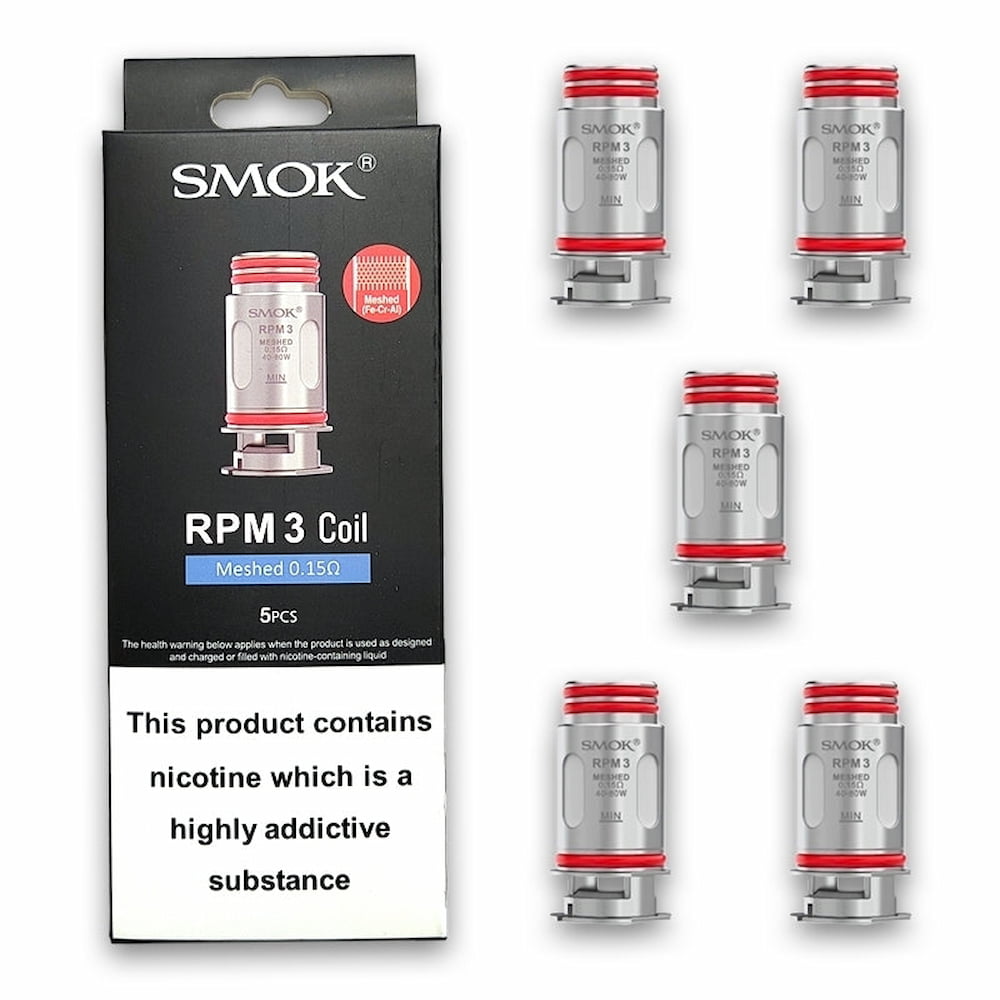 SMOK RPM 3 Coil Meshed 0.15ohm 5 pcs