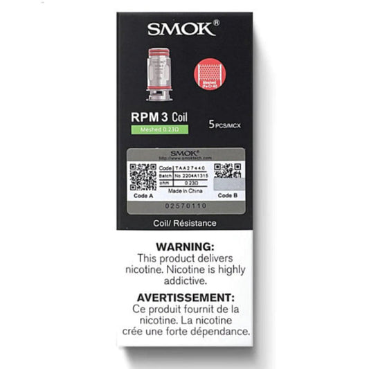 SMOK RPM 3 Coil Meshed 0.23ohm 5 pcs