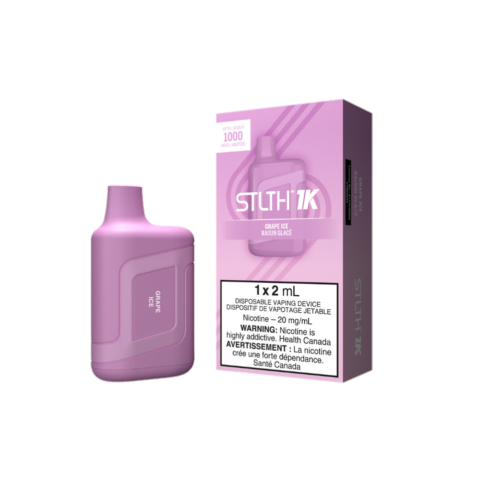 STLTH 1K Disposable 2mL Grape Ice 20mg