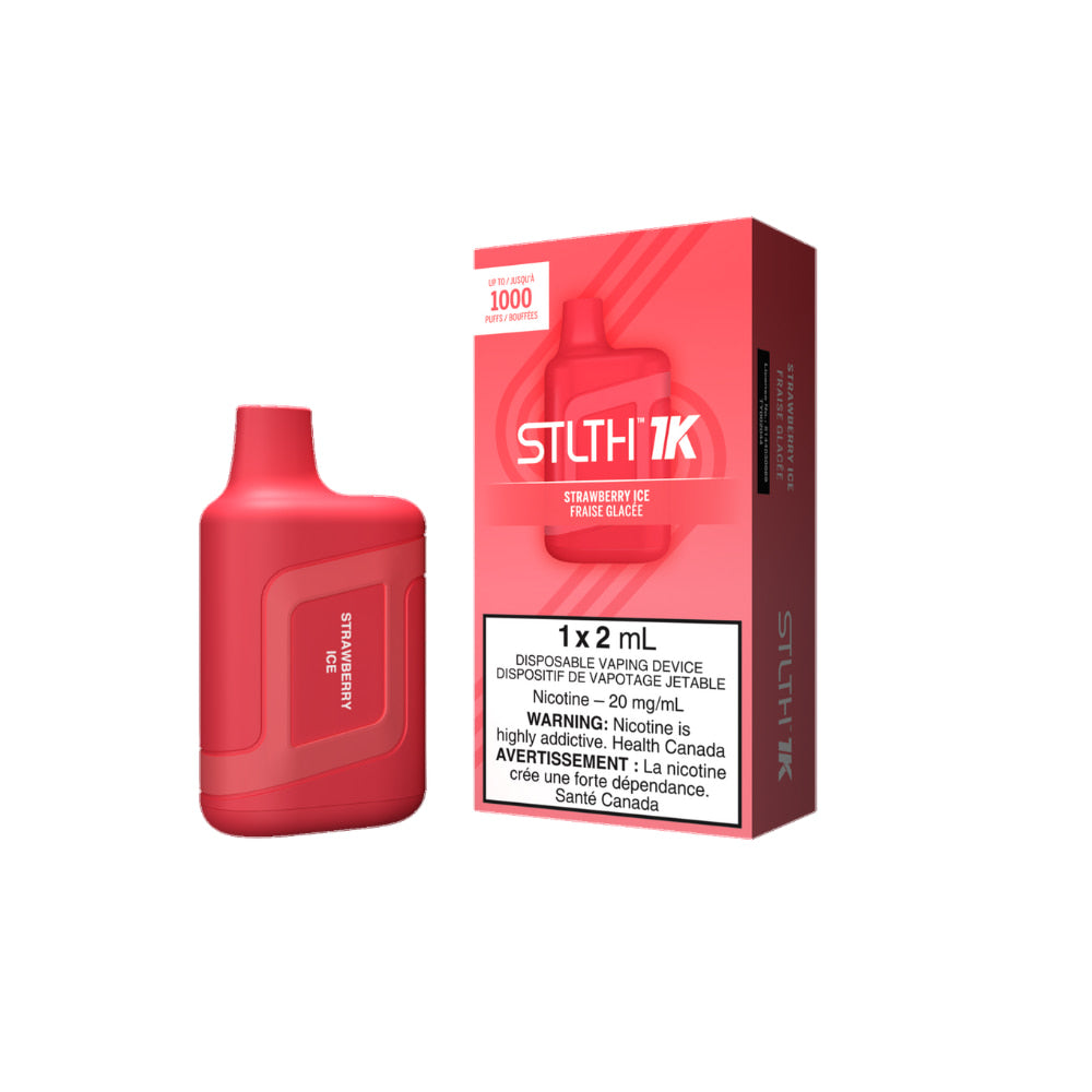 STLTH 1K Disposable 2mL  Strawberry Ice 20mg