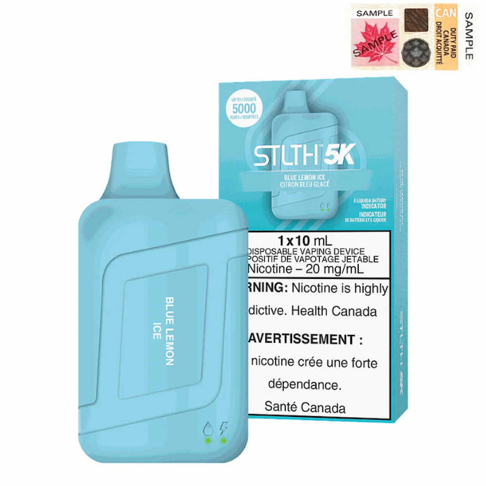 STLTH 5K Blue Lemon Ice 10mL 5000 Puffs 20mg