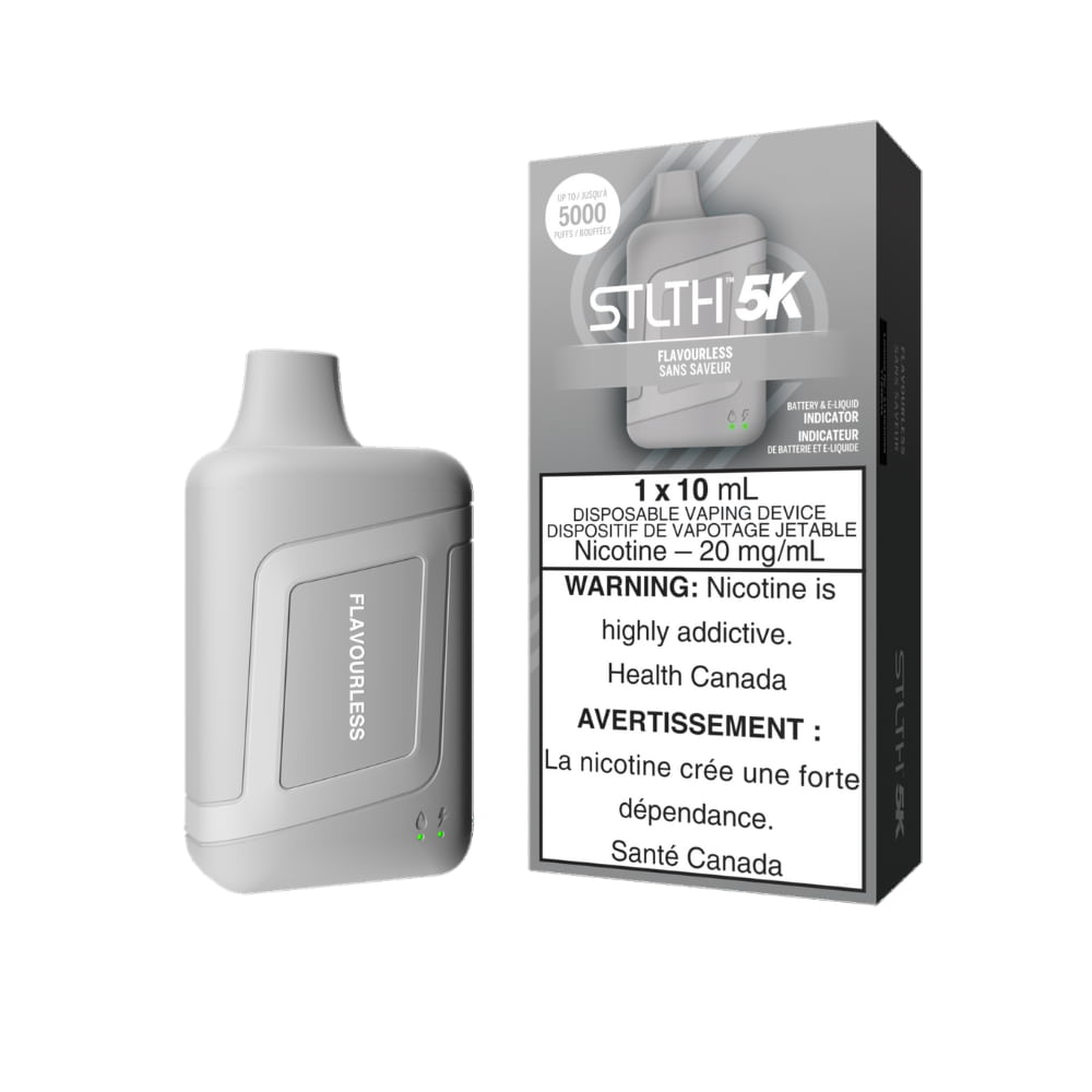 STLTH 5K Flavourless 10mL 5000 Puffs 20mg