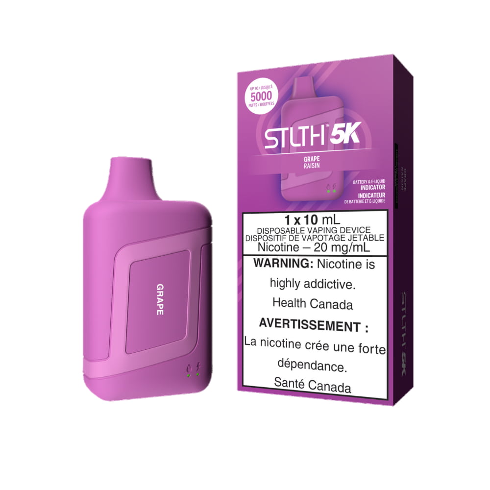 STLTH 5K Grape 20 mg/mL 5000 Puffs 20mg