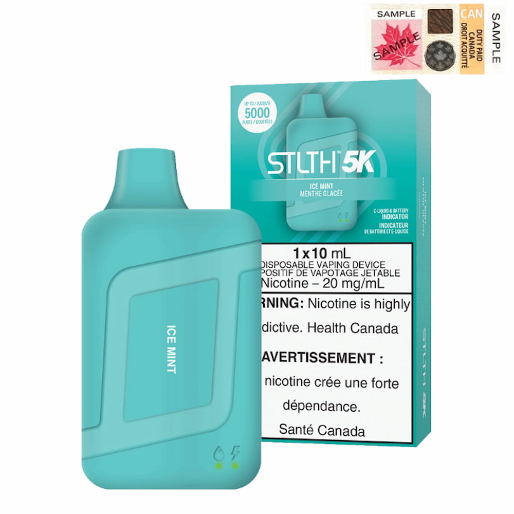 STLTH 5K Ice Mint 10mL 5000 Puffs 20mg