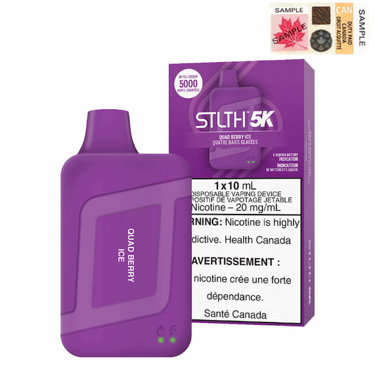 STLTH 5K Quad Berry Ice 10mL 5000 Puffs 20mg