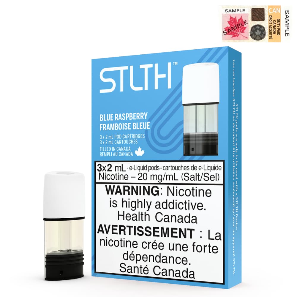 STLTH Blue Raspberry 3 x 2mL Pods