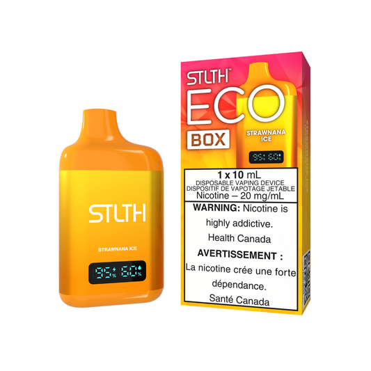 STLTH ECO Box Disposable Vape - Strawnana Ice