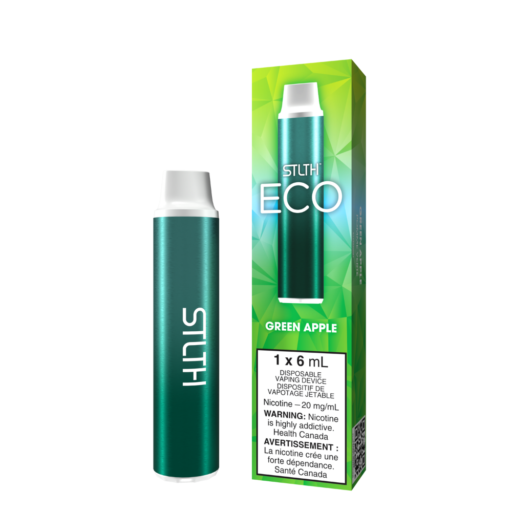 STLTH ECO Disposable Vape - Green Apple