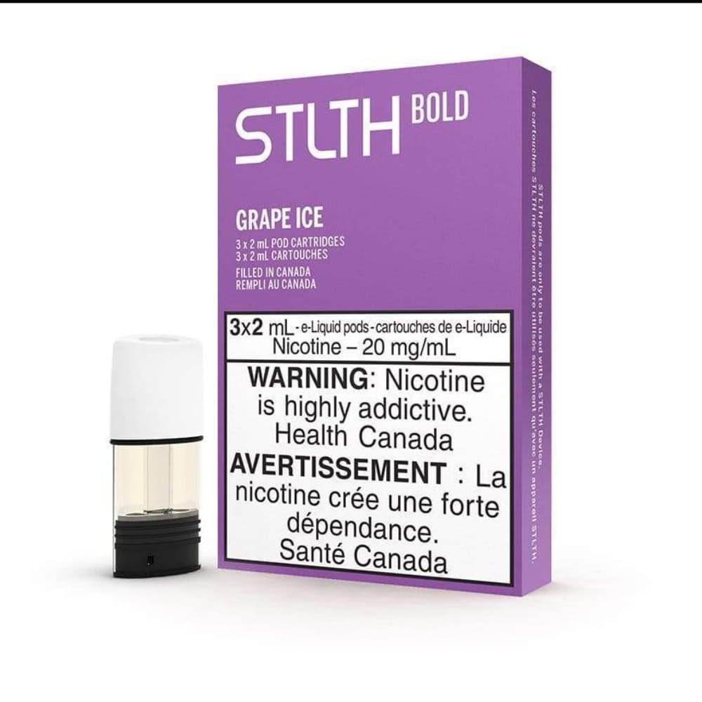 STLTH Grape Ice Bold 50 vape flavour