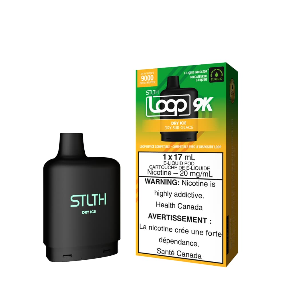 Stlth Loop 9k Pod Dry Ice 17mL 20mg