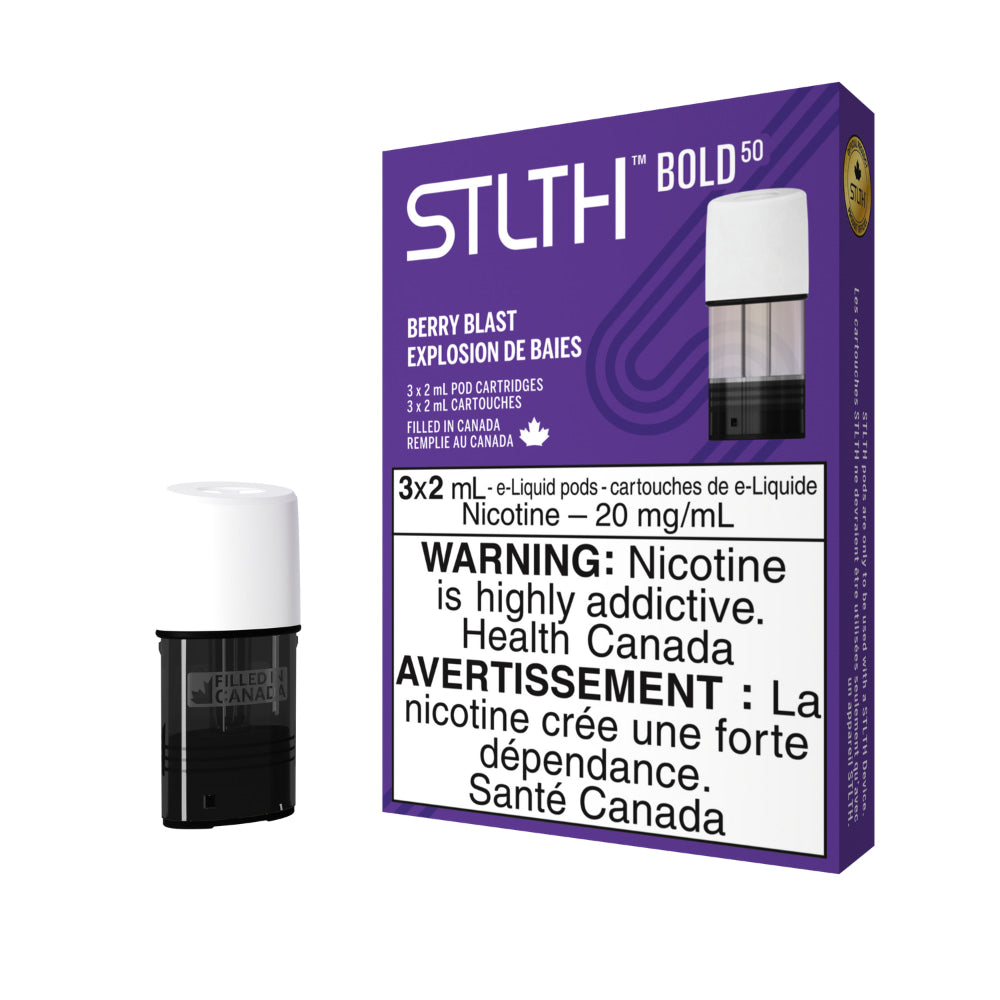 STLTH Berry Blast BOLD 50  3 x 2mL Pods