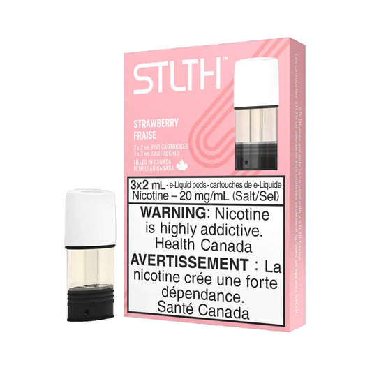 STLTH Strawberry 3 x 2mL Pods