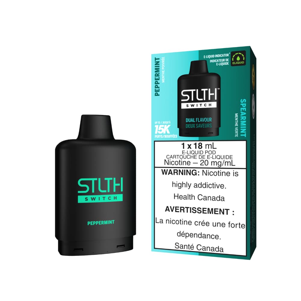 Stlth Switch Peppermint | Spearmint 15000 20mg 18mL