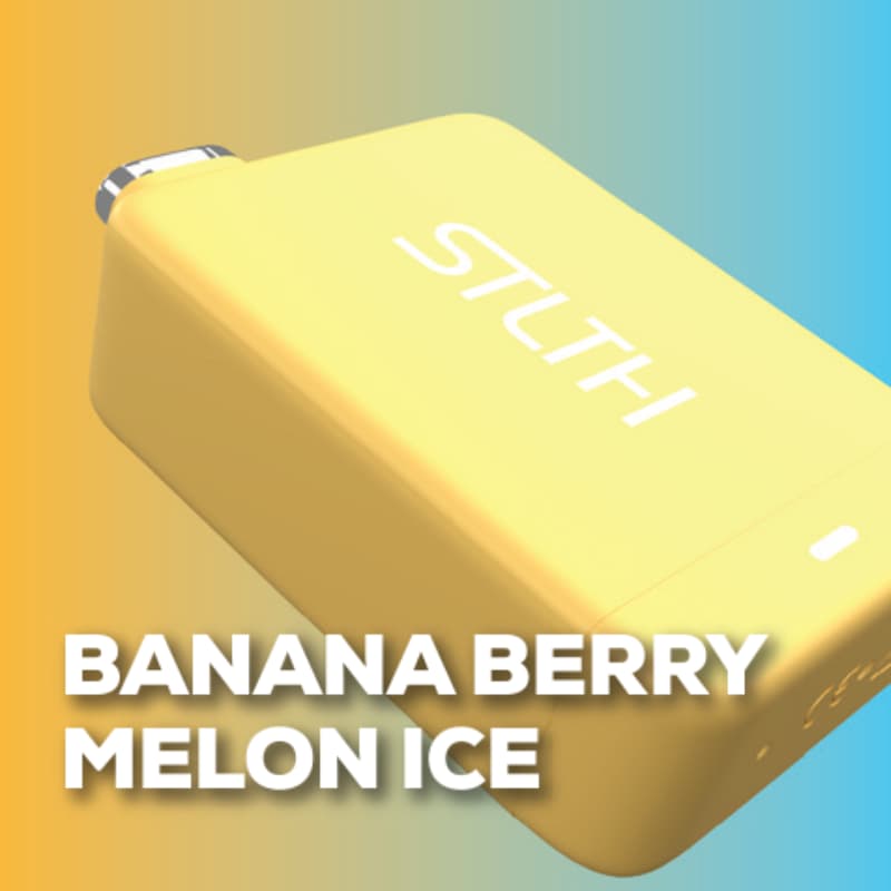 STLTH Titan Disposable Banana Berry Melon Ice 10000 Puffs 20mg