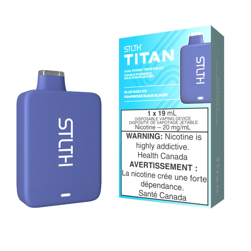 STLTH Titan Disposable Blue Razz Ice 10000 Puffs 20mg